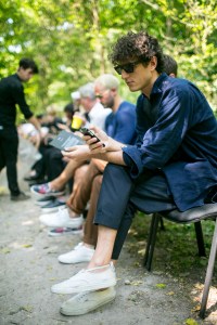 Street style at Paris Fashion Week Men's Spring 2018