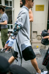 Street style at Paris Fashion Week Men's Spring 2018