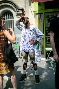 Street style at Paris Fashion Week Men's Spring 2018