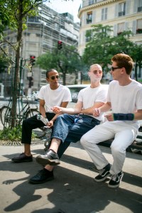 Street style at Paris Fashion Week Men's Spring 2018
