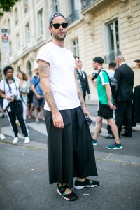 Street style at Paris Fashion Week Men's Spring 2018