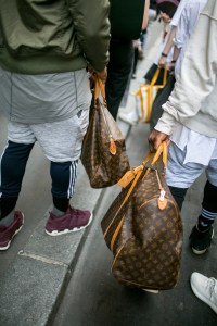 Street style at Paris Fashion Week Men's Spring 2018