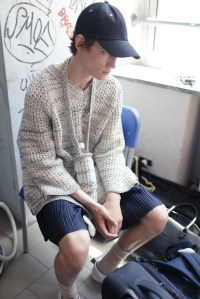 Backstage at Sunnei Men's Spring 2018