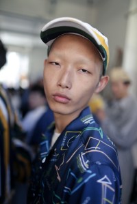 Backstage at Sunnei Men's Spring 2018