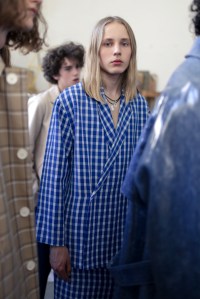 Backstage at Sunnei Men's Spring 2018