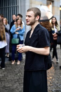 Street style at Belgium’s fashion schools graduation.
