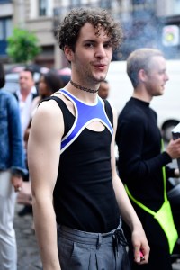 Street style at Belgium’s fashion schools graduation.