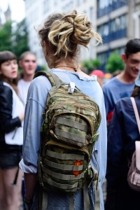 Street style at Belgium’s fashion schools graduation.