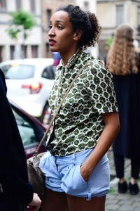 Street style at Belgium’s fashion schools graduation.