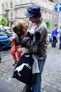 Street style at Belgium’s fashion schools graduation.