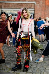 Street style at Belgium’s fashion schools graduation.