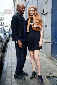 Street style at Belgium’s fashion schools graduation.