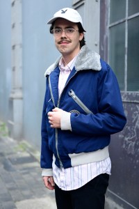 Street style at Belgium’s fashion schools graduation.