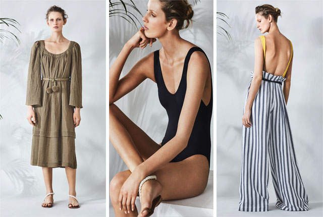 Three Graces London new resort beach wear range