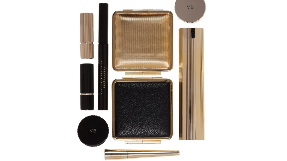 Products from the Victoria Beckham Estée Lauder collection.