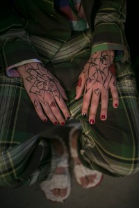 Backstage at Vivienne Westwood Men's Spring 2018