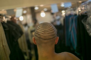 Backstage at Vivienne Westwood Men's Spring 2018