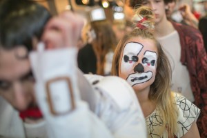 Backstage at Vivienne Westwood Men's Spring 2018