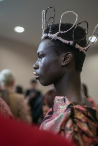 Backstage at Vivienne Westwood Men's Spring 2018