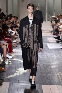 Yohji Yamamoto Men's Spring 2018