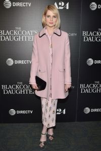 Lucy Boynton, 'The Blackcoat's Daughter' film premiere, Prada