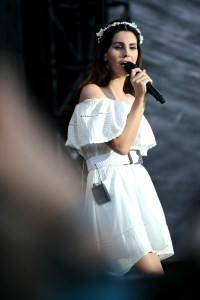 Us Singer Lana Del Rey Performs During a Concert at the 25th Annual Les Vieilles Charrues Festival in Carhaix France 17 July 2016 the Music Festival Runs From 14 to 17 July France CarhaixFrance Vielles Charrues 2016 - Jul 2016