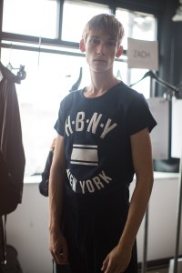 Backstage at Boss Men's Spring 2018