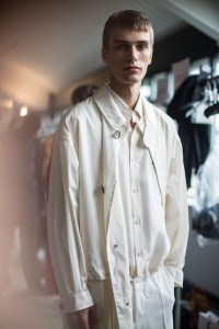 Backstage at Boss Men's Spring 2018