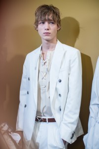 Backstage at Boss Men's Spring 2018