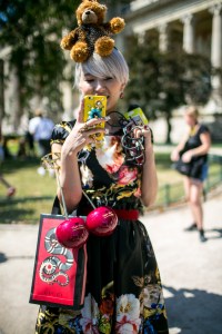 Street style at Paris Couture Week Fall 2017