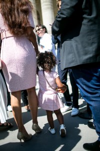 Street style at Paris Couture Week Fall 2017