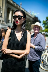 Street style at Paris Couture Week Fall 2017