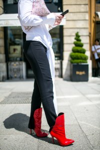 Street style at Paris Couture Week Fall 2017