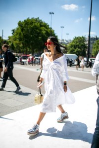 Street style at Paris Couture Week Fall 2017