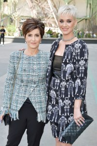 Mary Perry and Katy Perry at Chanel