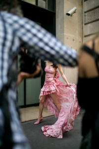 Street style at Paris Couture Week Fall 2017