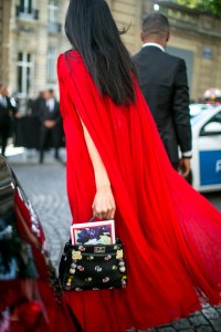 Street style at Paris Couture Week Fall 2017