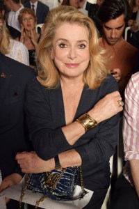 Catherine Deneuve at Jean-Paul Gaultier