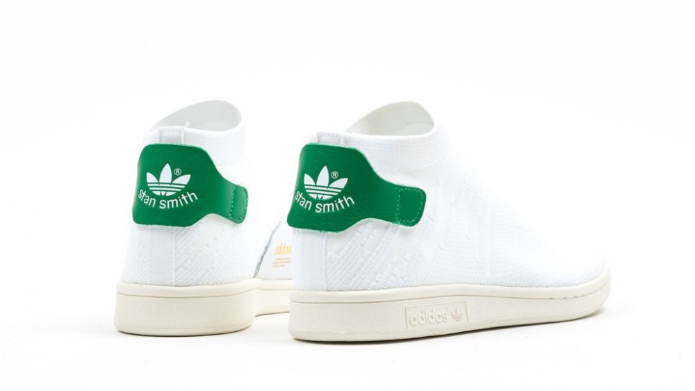 Adidas Stan Smith Shock Primeknit White Green