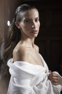Backstage at Proenza Schouler Spring 2018