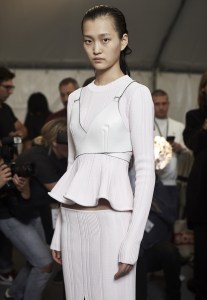 Backstage at Proenza Schouler Spring 2018