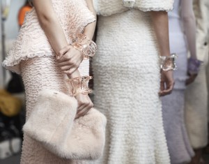 Backstage at Proenza Schouler Spring 2018