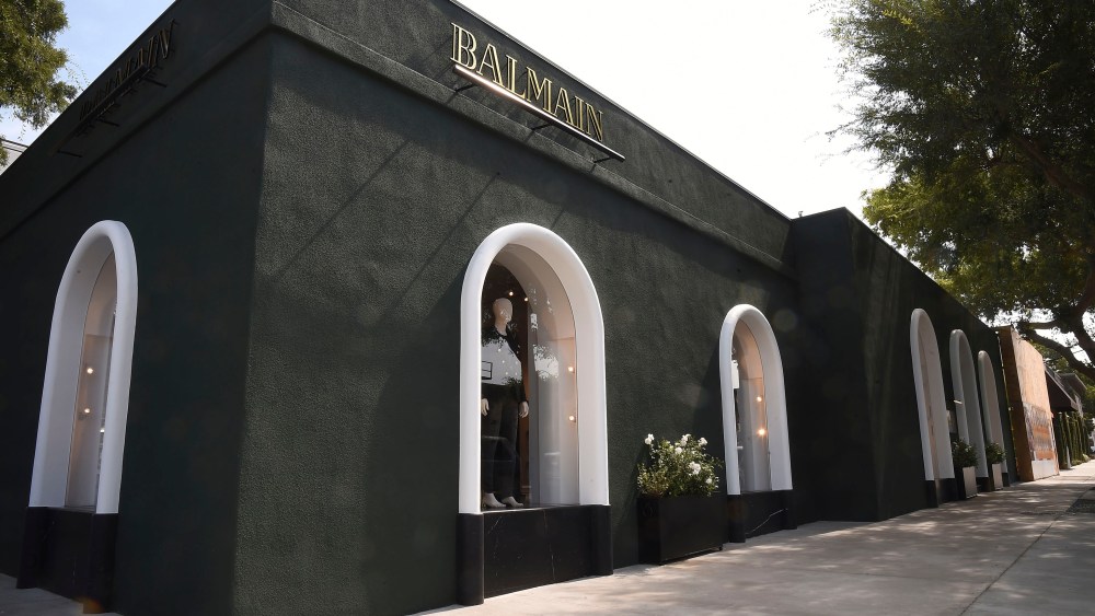 Balmain's first west coast flagship.
