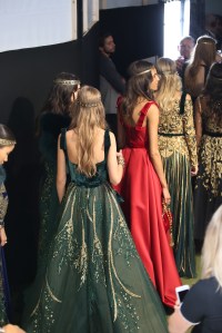 Backstage at Elie Saab Couture Fall 2017