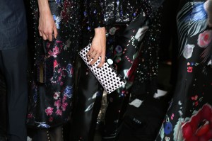 Backstage at Giorgio Armani Privé Couture Fall 2017