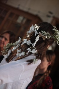 Backstage at Rodarte RTW Spring 2018
