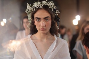 Backstage at Rodarte RTW Spring 2018