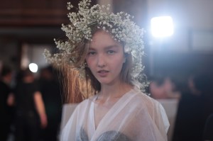 Backstage at Rodarte RTW Spring 2018