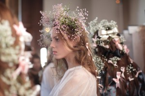 Backstage at Rodarte RTW Spring 2018