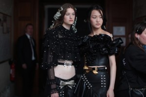 Backstage at Rodarte RTW Spring 2018